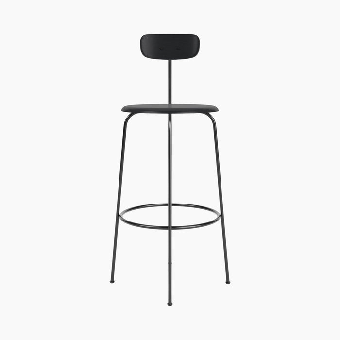 Afteroom Bar Chair, Veneer - Black Painted Ash