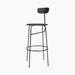 Afteroom Bar Chair, Veneer - Black Painted Ash
