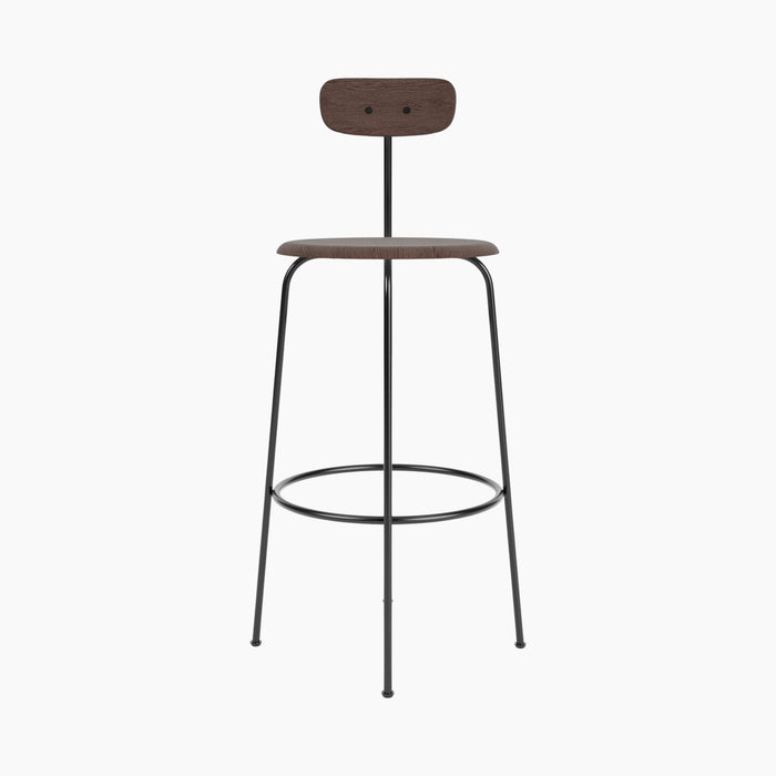 Afteroom Bar Chair, Veneer - Dark Stained Oak