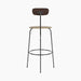 Afteroom Bar Chair, Seat Upholstered - Dark Stained Oak | Audo Bouclé 02