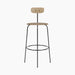 Afteroom Bar Chair, Seat Upholstered - Natural Oak | Sierra 1611