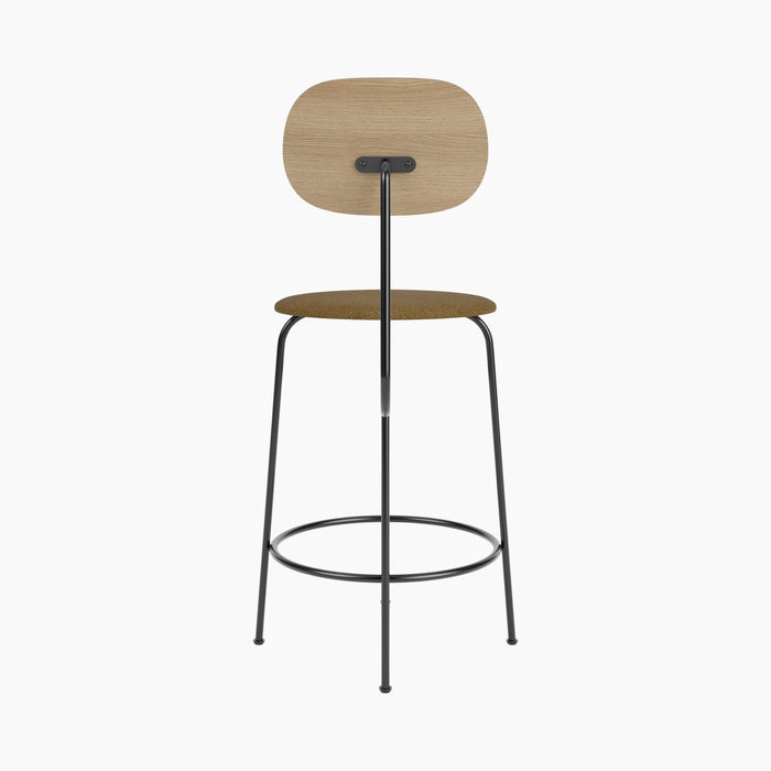 Afteroom Counter Chair Plus, Seat Upholstered - Natural Oak | Audo Bouclé 06