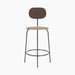 Afteroom Counter Chair Plus, Seat Upholstered - Dark Stained Oak | Audo Bouclé 02
