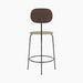 Afteroom Counter Chair Plus, Seat Upholstered - Dark Stained Oak | Audo Bouclé 02