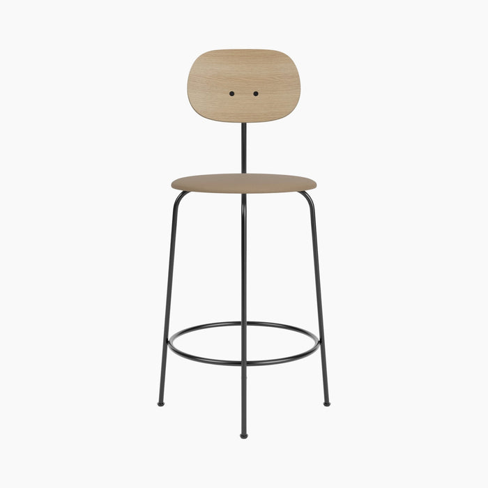 Afteroom Counter Chair Plus, Seat Upholstered - Natural Oak | Sierra 1611