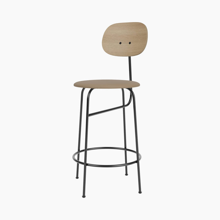 Afteroom Counter Chair Plus, Seat Upholstered - Natural Oak | Sierra 1611
