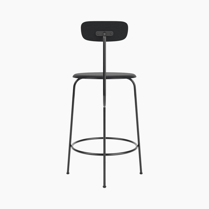 Afteroom Counter Chair, Veneer - Black Painted Ash