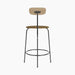 Afteroom Counter Chair, Seat Upholstered - Natural Oak | Audo Bouclé 06