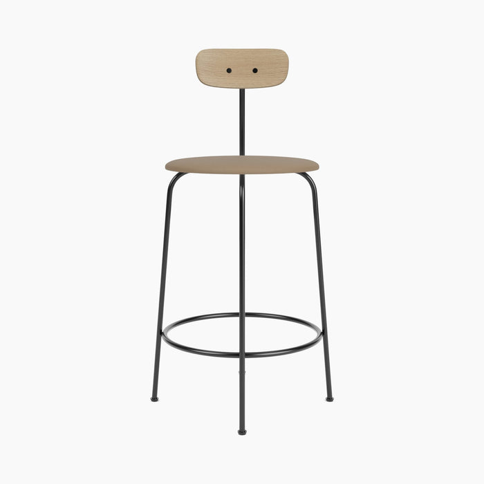 Afteroom Counter Chair, Seat Upholstered - Natural Oak | Sierra 1611