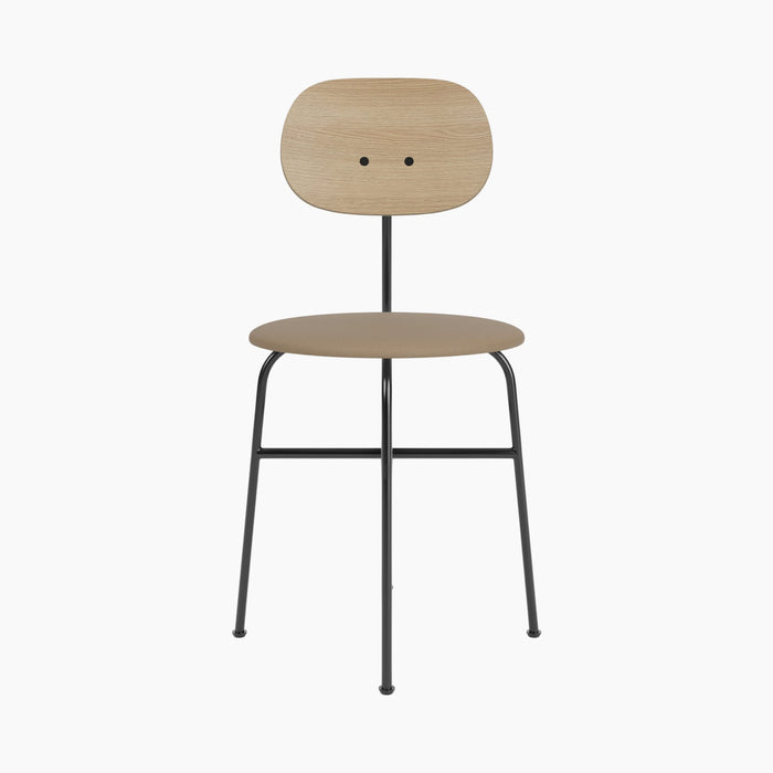 Afteroom Dining Chair Plus, Upholstered Seat - Natural Oak | Sierra 1611