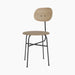 Afteroom Dining Chair Plus, Upholstered Seat - Natural Oak | Sierra 1611