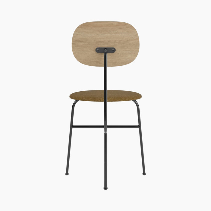 Afteroom Dining Chair Plus, Upholstered Seat - Natural Oak | Audo Bouclé 06