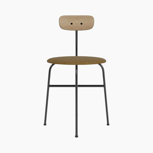Afteroom Dining Chair, Seat Upholstered - Natural Oak | Audo Bouclé 06