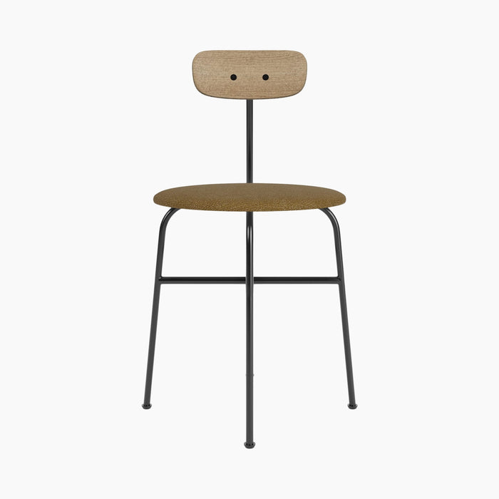 Afteroom Dining Chair, Seat Upholstered - Natural Oak | Audo Bouclé 06