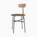 Afteroom Dining Chair, Seat Upholstered - Natural Oak | Audo Bouclé 06