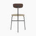 Afteroom Dining Chair, Seat Upholstered - Dark Stained Oak | Audo Bouclé 02