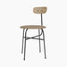 Afteroom Dining Chair, Seat Upholstered - Natural Oak | Sierra 1611