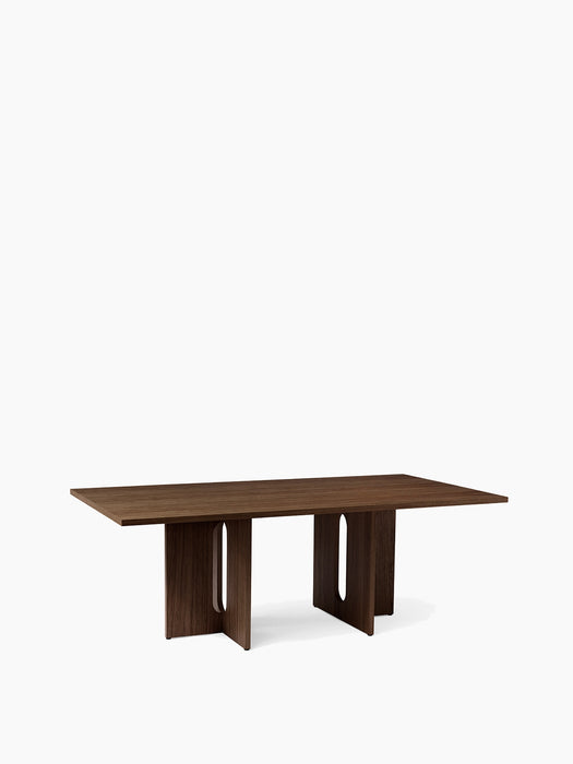 Androgyne Dining Table, Rectangular - Dark Stained Oak