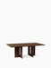 Androgyne Dining Table, Rectangular - Dark Stained Oak