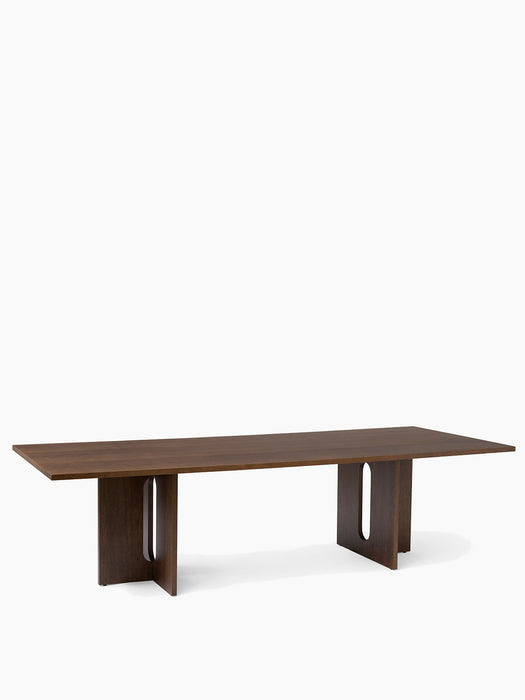 Androgyne Dining Table, Rectangular - Dark Stained Oak