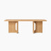 Androgyne Lounge Table, Wood base - Natural Oak