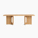 Androgyne Lounge Table, Wood base - Natural Oak