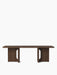 Androgyne Lounge Table, Wood base - Dark Stained Oak