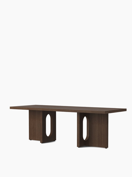 Androgyne Lounge Table, Wood base - Dark Stained Oak