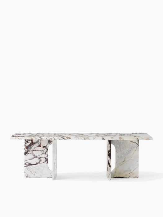 Androgyne Lounge Table, Stone/Marble - Calacatta Viola Marble