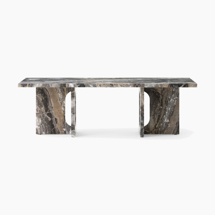 Androgyne Lounge Table, Stone/Marble - Grey Galaxy Marble