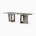 Androgyne Lounge Table, Stone/Marble - Grey Galaxy Marble