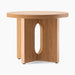 Androgyne Side Table, Ø50 - Natural Oak | Natural Oak