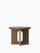 Androgyne Side Table, Ø50 - Dark Stained Oak | Dark Stained Oak