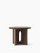 Androgyne Side Table, Ø50 - Dark Stained Oak | Dark Stained Oak