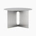 Androgyne Side Table Ø63 - Brushed Steel