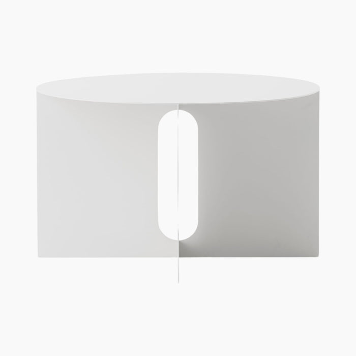 Androgyne Side Table Ø63 - Ivory Base