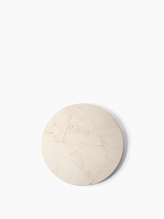 Androgyne Side Table, Table Top Ø42 - Crystal Rose Marble