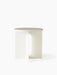 Androgyne Side Table, Table Top Ø42 - Crystal Rose Marble