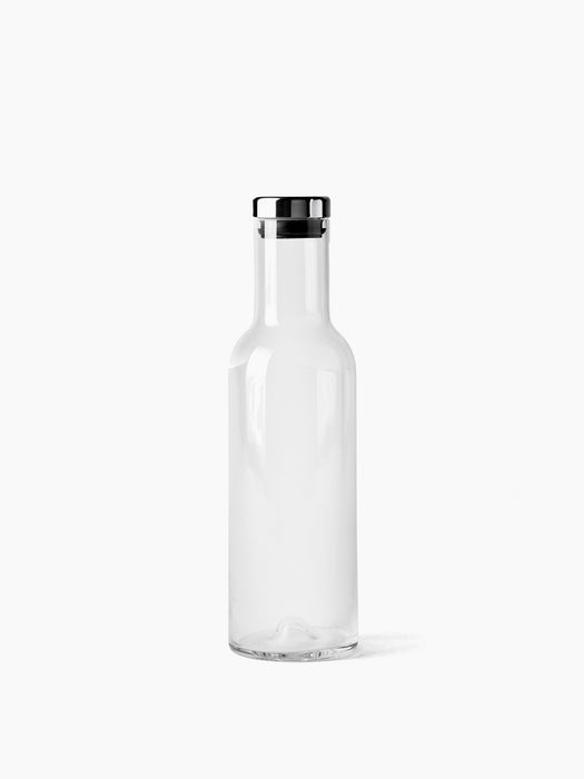Bottle Carafe, 1 L - Glass Clear | Steel