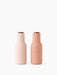 Bottle Grinder, 2 pcs. - Nudes - Walnut Lid