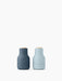 Bottle Grinder, Small, 2 pcs. - Blues - Beech Lid