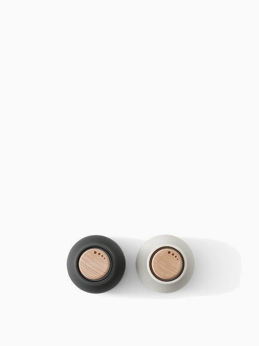 Bottle Grinder, Small, 2 pcs. - Carbon - Ash- Beech Lid