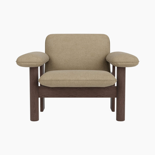 Brasilia Lounge Chair, Low Back, Textile - Audo Bouclé 02