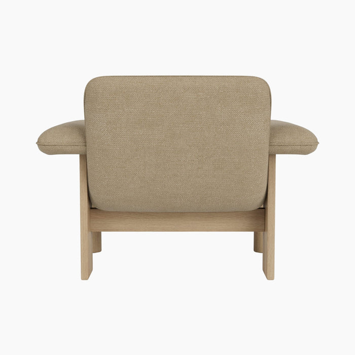 Brasilia Lounge Chair, Low Back, Textile - Audo Bouclé 02