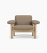 Brasilia Lounge Chair, Low Back, Textile - Logan Flint