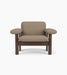 Brasilia Lounge Chair, Low Back, Textile - Logan Flint
