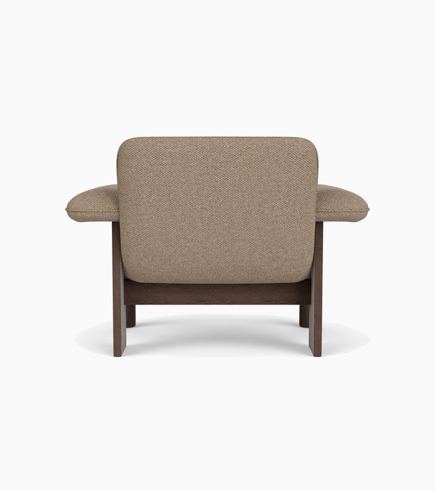Brasilia Lounge Chair, Low Back, Textile - Logan Flint