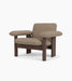 Brasilia Lounge Chair, Low Back, Textile - Logan Flint