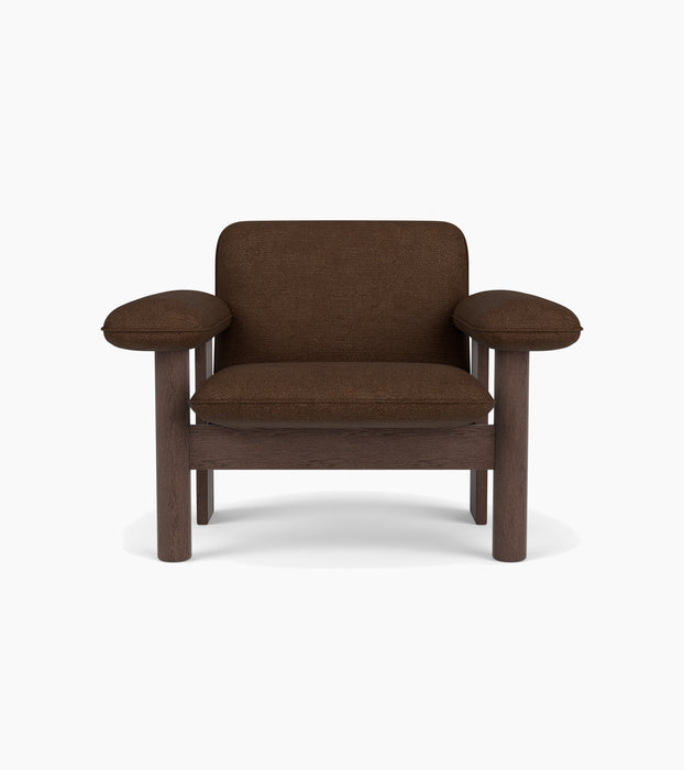 Brasilia Lounge Chair, Low Back, Textile - Audo Bouclé 07