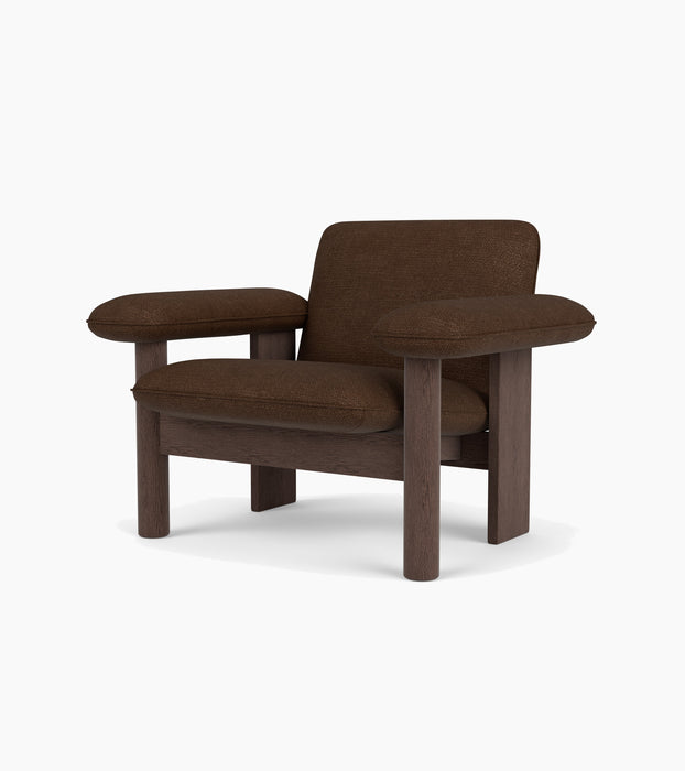 Brasilia Lounge Chair, Low Back, Textile - Audo Bouclé 07